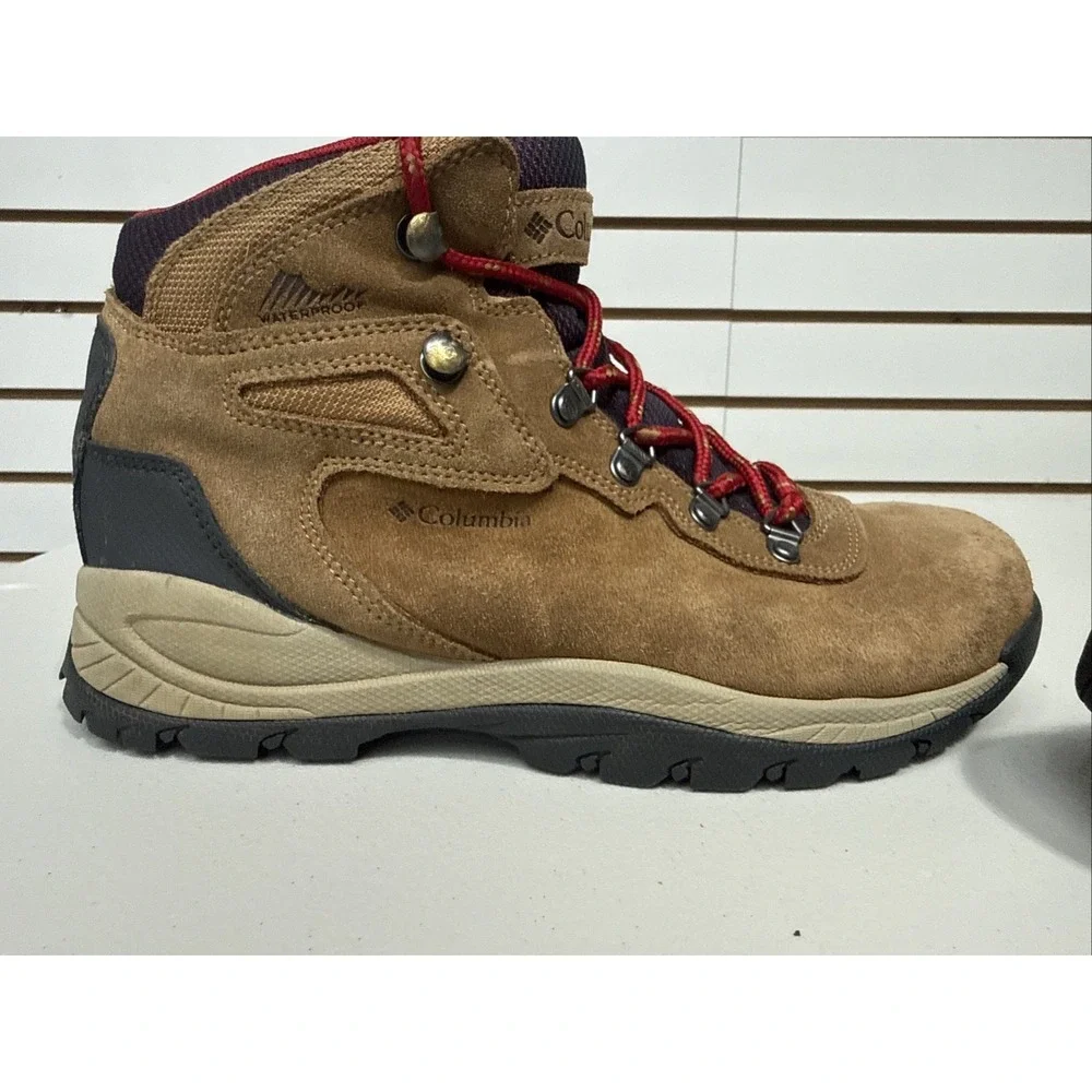 Columbia Women's Newton Ridge BL4552-286 Brown Waterproof Hiking Boots Size‎ 8.5